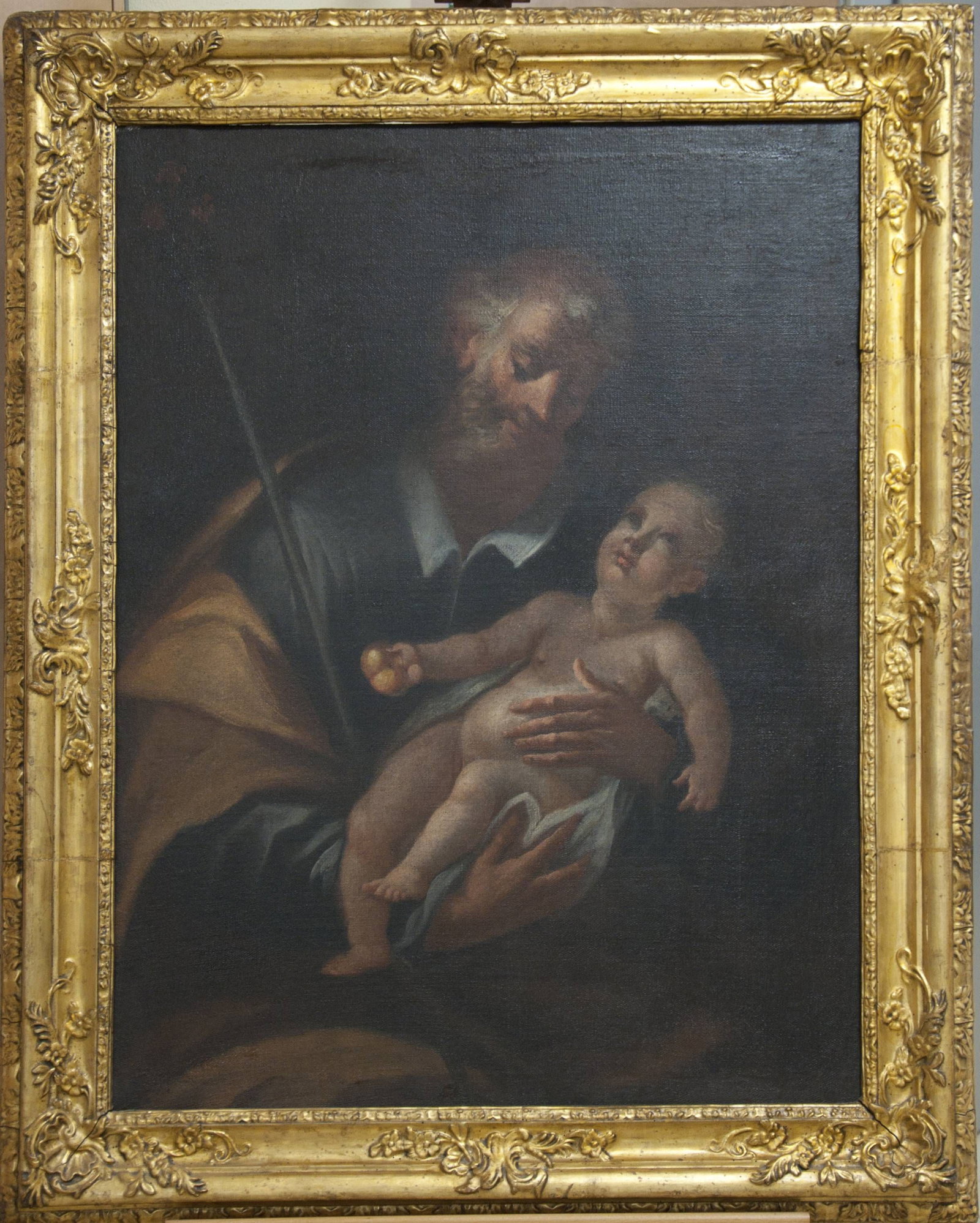 San Giuseppe con Ges&ugrave; Bambino