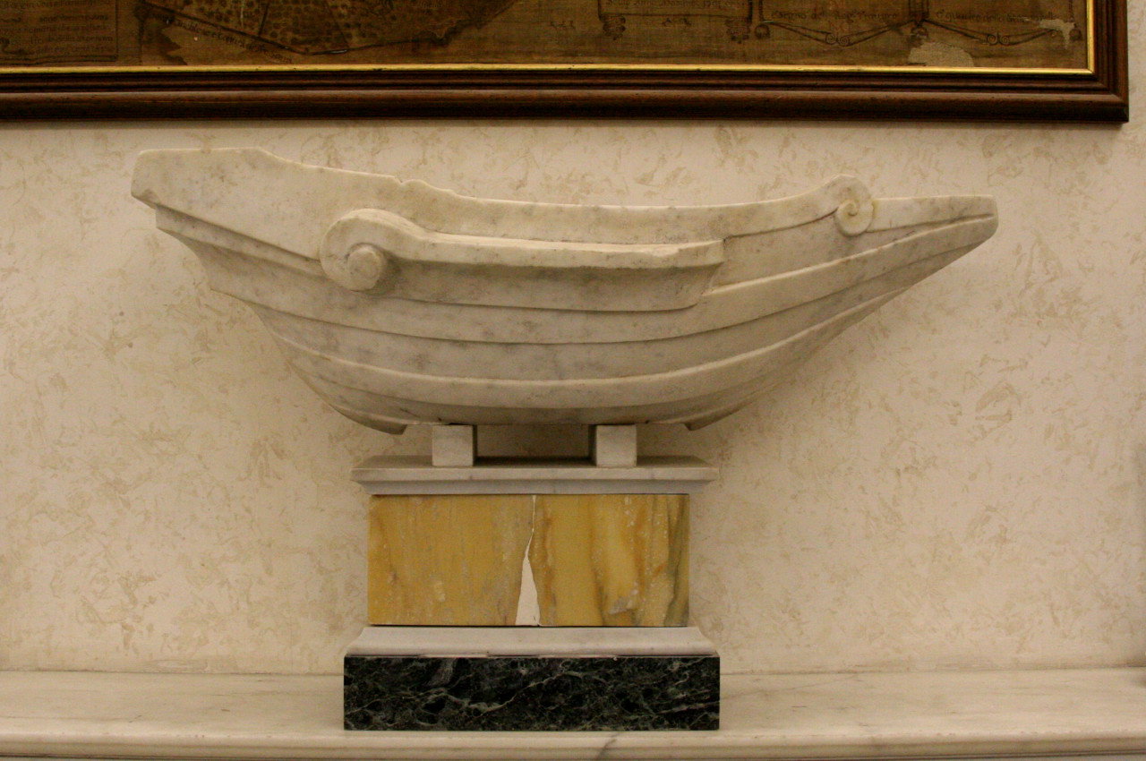 Navicella (scultura, opera isolata) - ambito italiano (primo quarto XX secolo)
