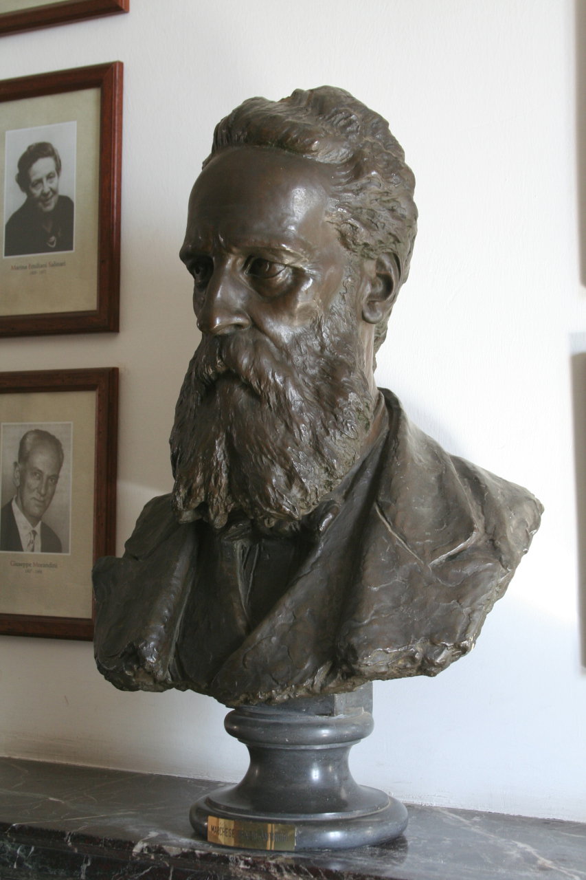 Ritratto del Marchese Orazio Antinori (scultura, opera isolata) di Adelaide Pand