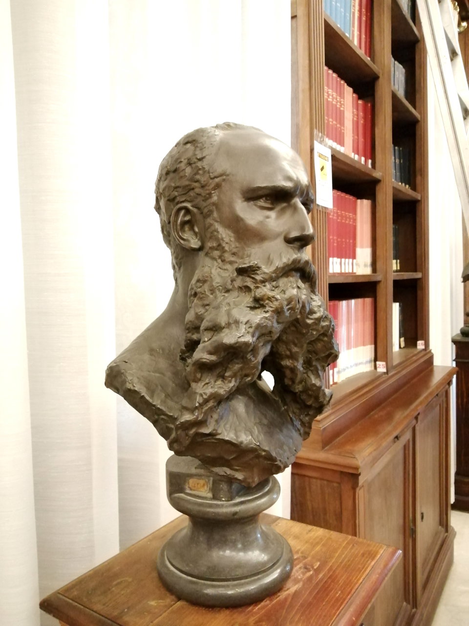 Ritratto dell&rsquo;esploratore Luigi Maria D&rsquo;Albertis (scultura, opera is