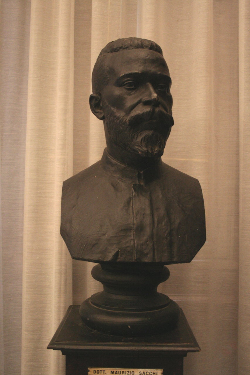 Ritratto dell'esploratore Maurizio Sacchi (scultura, opera isolata) - ambit