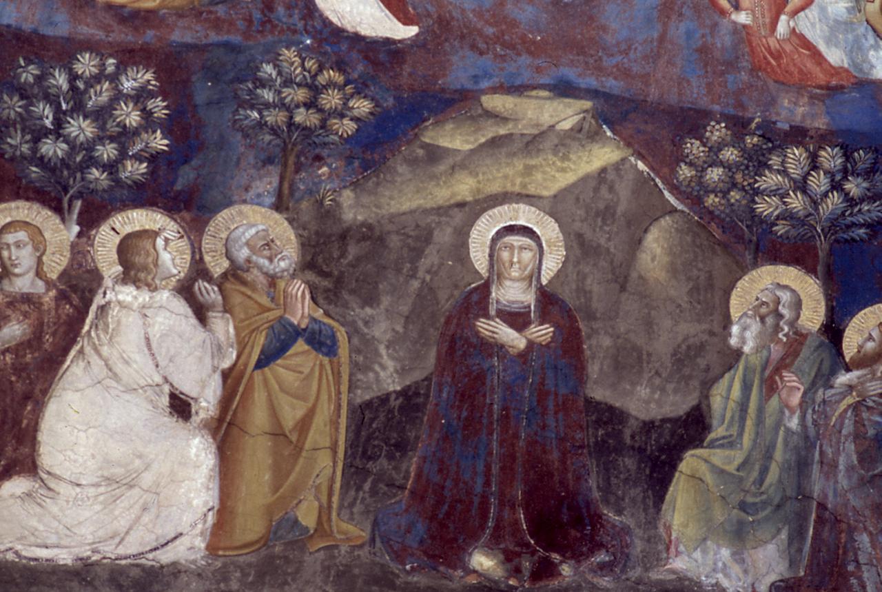 allegoria della Chiesa (dipinto, ciclo) by Bonaiuti Andrea detto Andrea da Firen