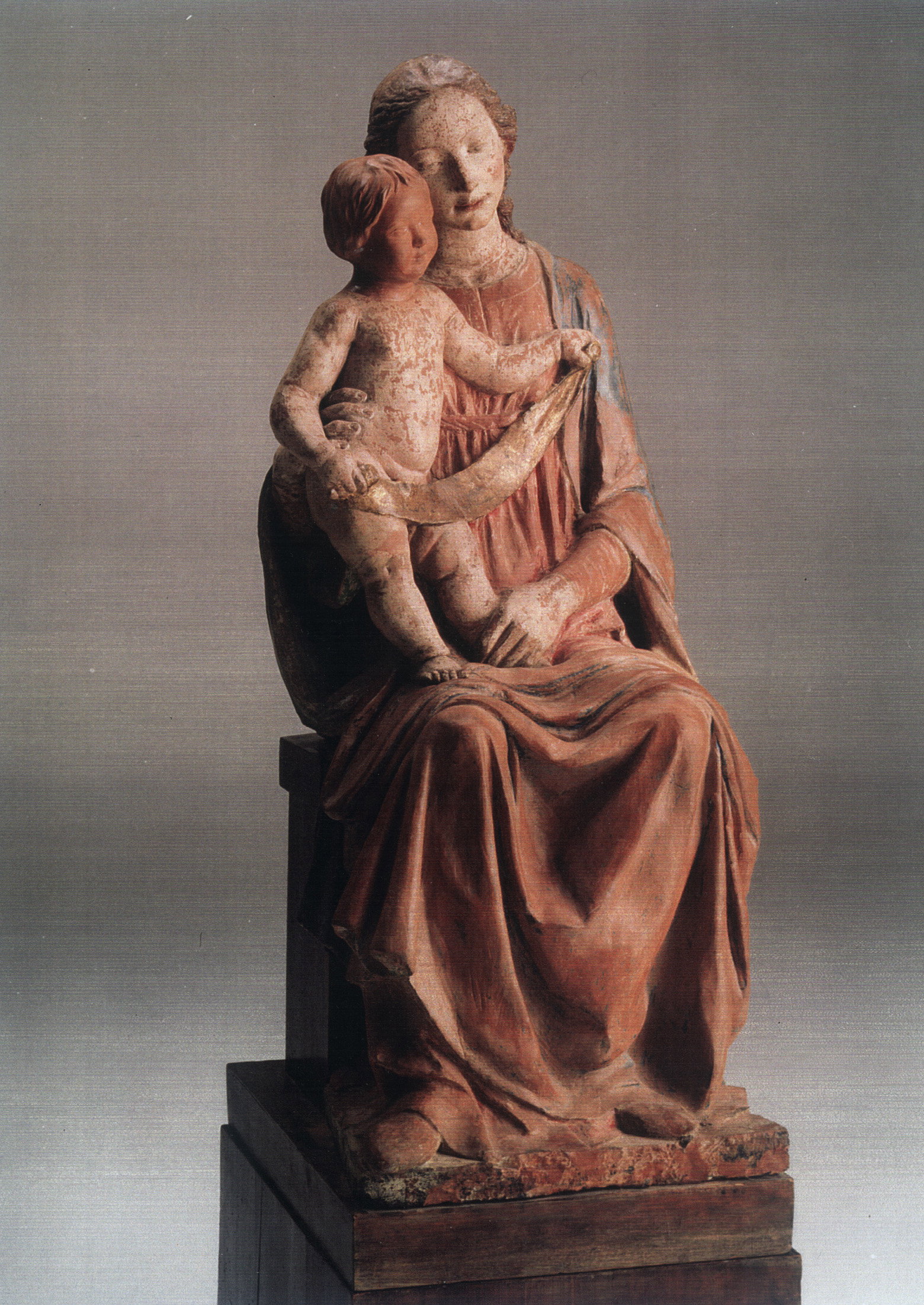Madonna col Bambino (scultura, opera isolata) di Della Robbia Andrea (secc. XV/ 