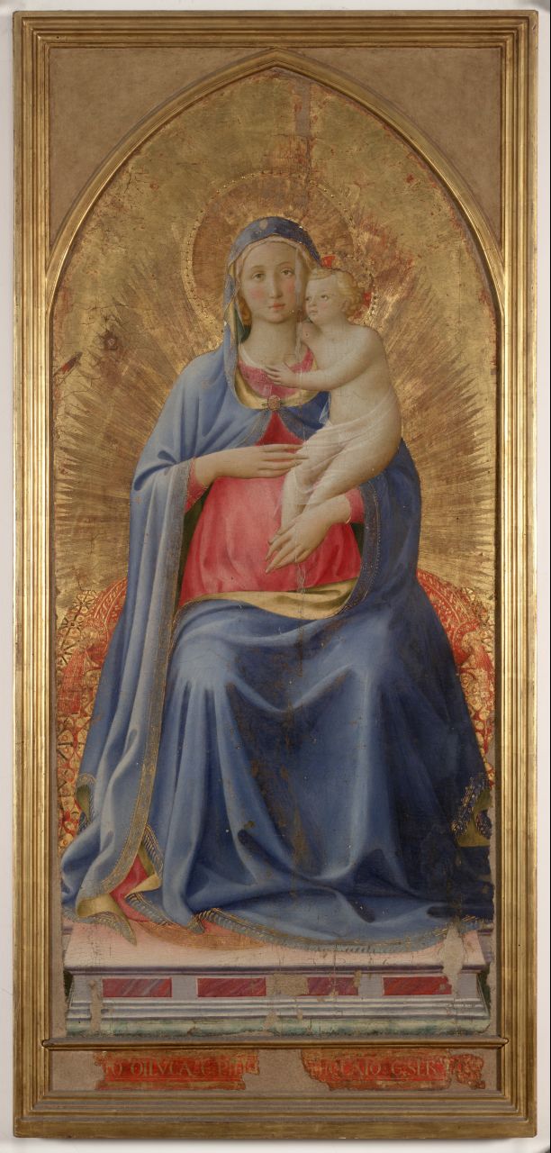 Madonna con Bambino (dipinto) by Giovanni da Fiesole detto Beato Angelico (secon