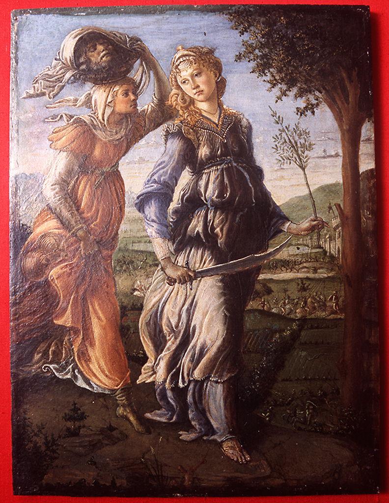 Giuditta e la sua ancella tornano a Betulia (dipinto) di Filipepi Alessandro det