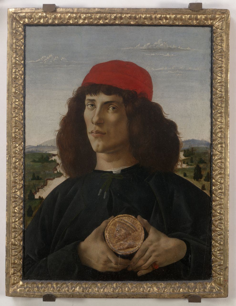 ritratto d'uomo con medaglia di Cosimo il Vecchio de' Medici (dipinto)