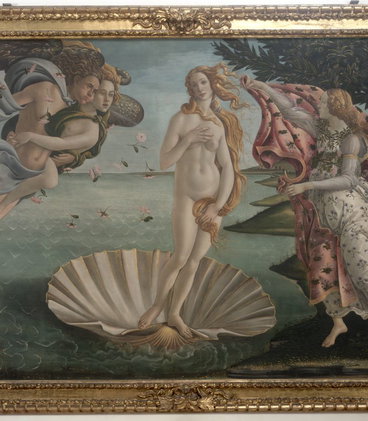 nascita di Venere (dipinto) di Filipepi Alessandro detto Botticelli (sec. XV)