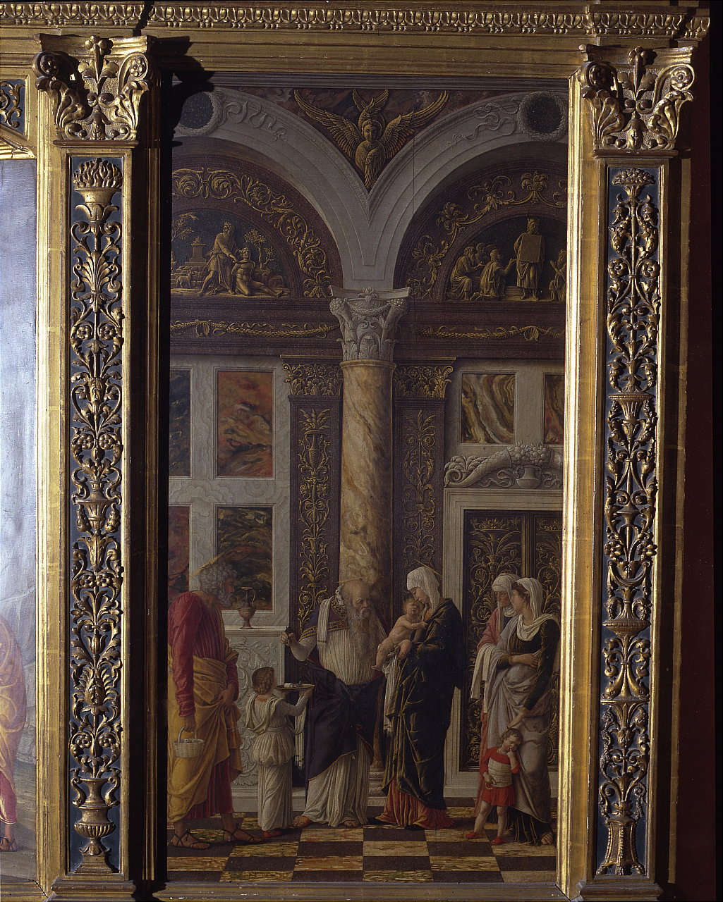 episodi della vita di Cristo (trittico) by Mantegna Andrea (sec. XV)