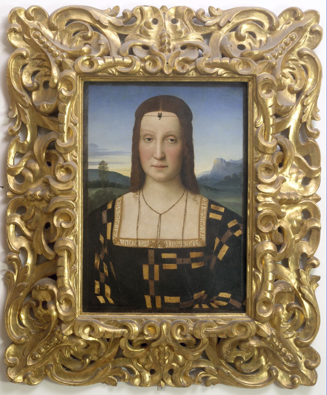 ritratto di Elisabetta Gonzaga (dipinto) by Raffaello (sec. XVI)