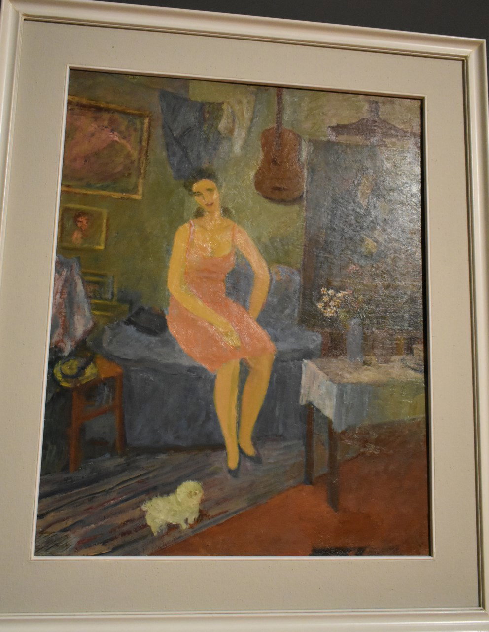 Donna nello studio
