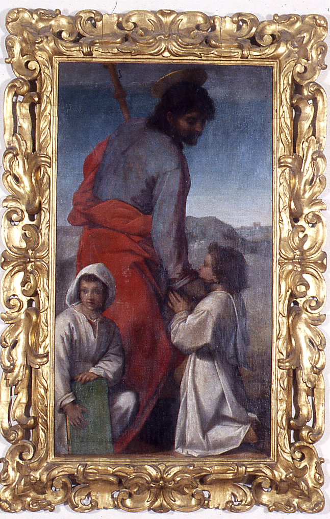 San Giacomo il Maggiore accarezza due fanciulli (dipinto) by Andrea del Sarto (s