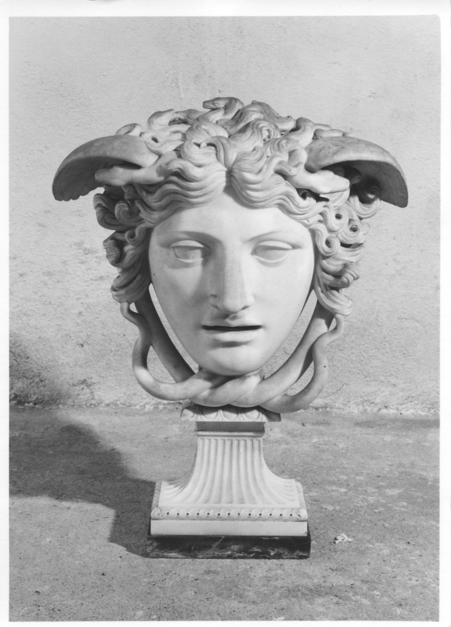 Medusa (scultura, opera isolata) by Canova Antonio (attribuito) (prima met&agrav