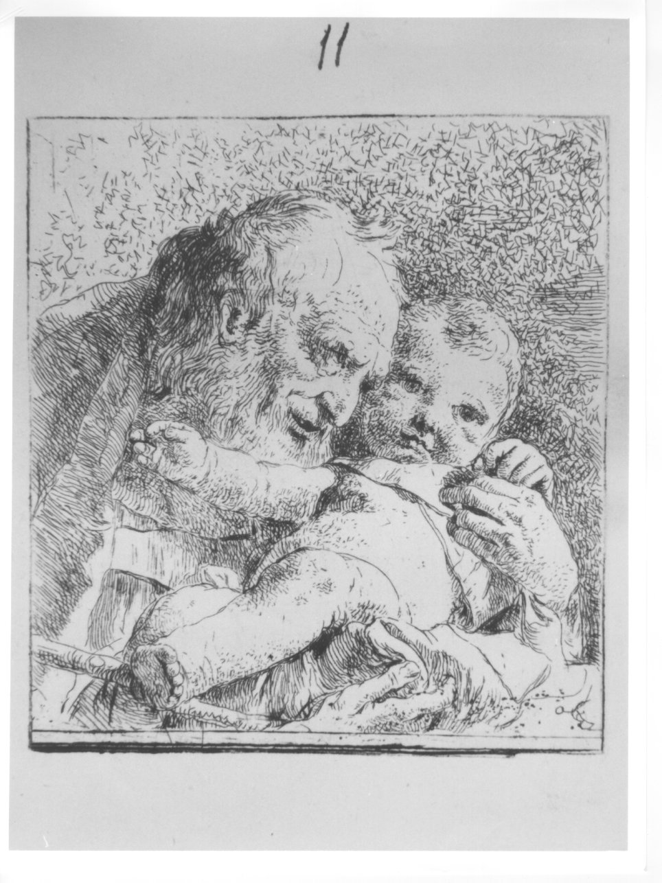 San Giuseppe e Ges&ugrave; Bambino