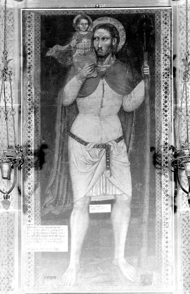 San Cristoforo (dipinto) by Cristoforo da Bologna (sec. XIV)
