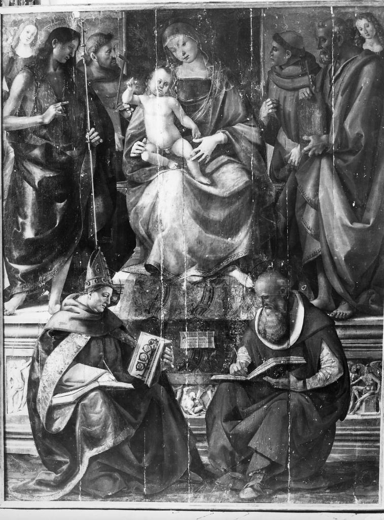 Madonna con Bambino tra San Giovanni Battista, San Francesco, Sant'Antonio,