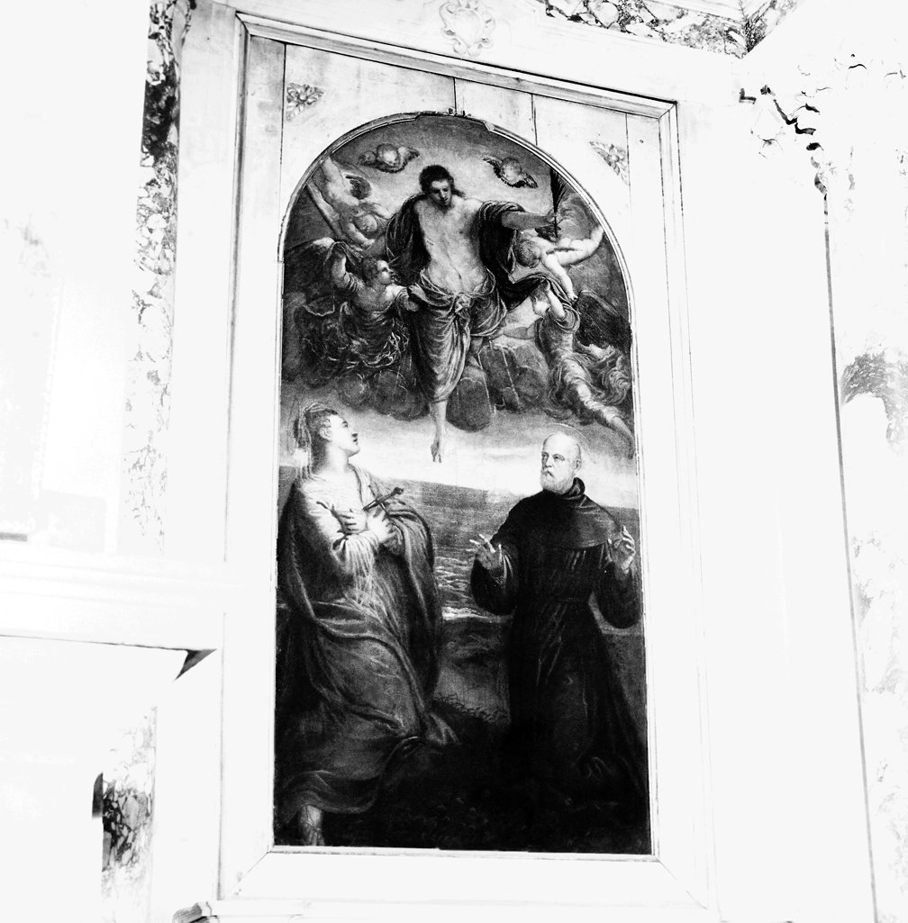 Cristo Redentore con i santi Giustina e Francesco di Paola