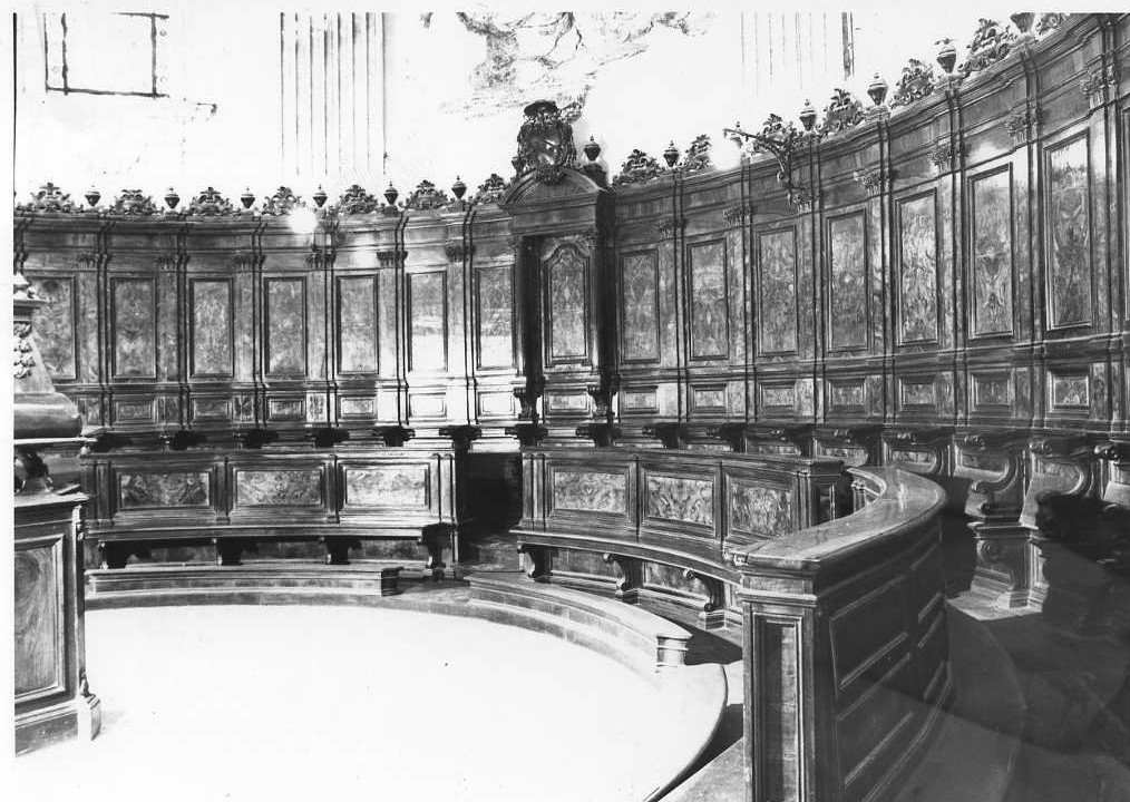 stalli del coro - bottega marchigiana (sec. XVIII)