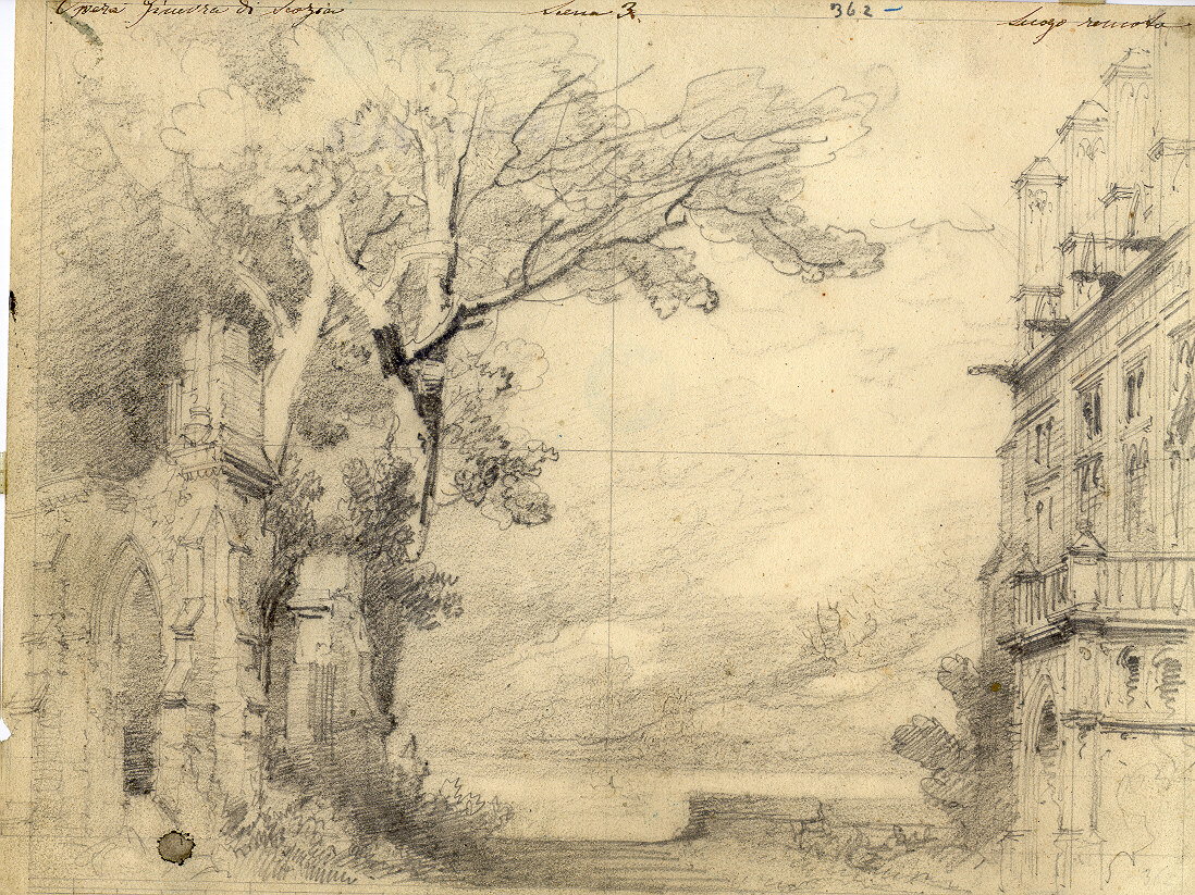 Luogo remoto presso il palazzo reale