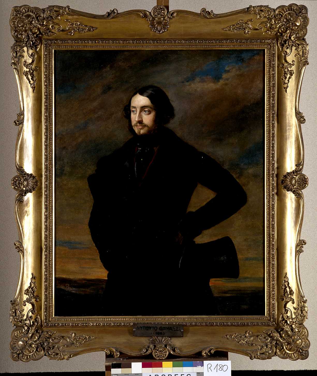 ritratto di Gavazzi Antonio (dipinto, opera isolata) - ambito lombardo (sec. XX)