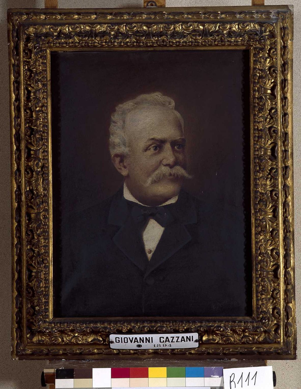 ritratto di Cazzani Giovanni (dipinto, opera isolata) di Bartezago Enrico (sec. 