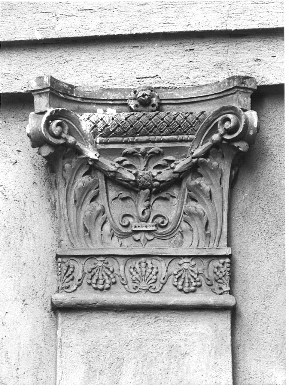 capitello, serie by Bramante Donato - bottega lombarda (sec. XV)