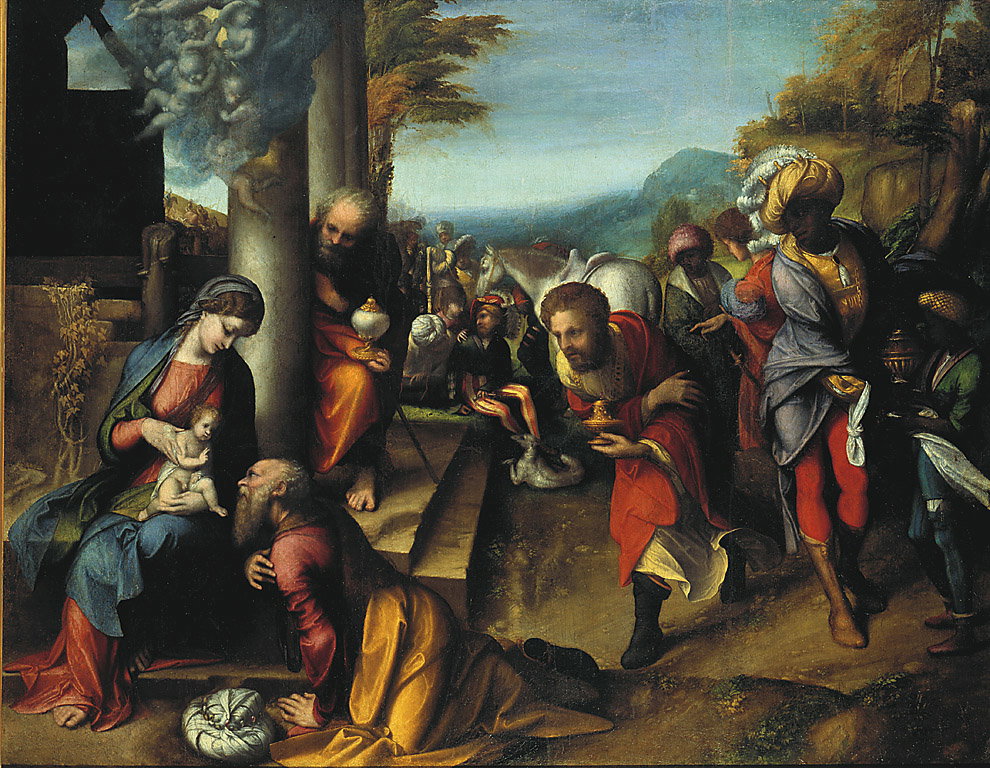 L'adorazione dei Magi