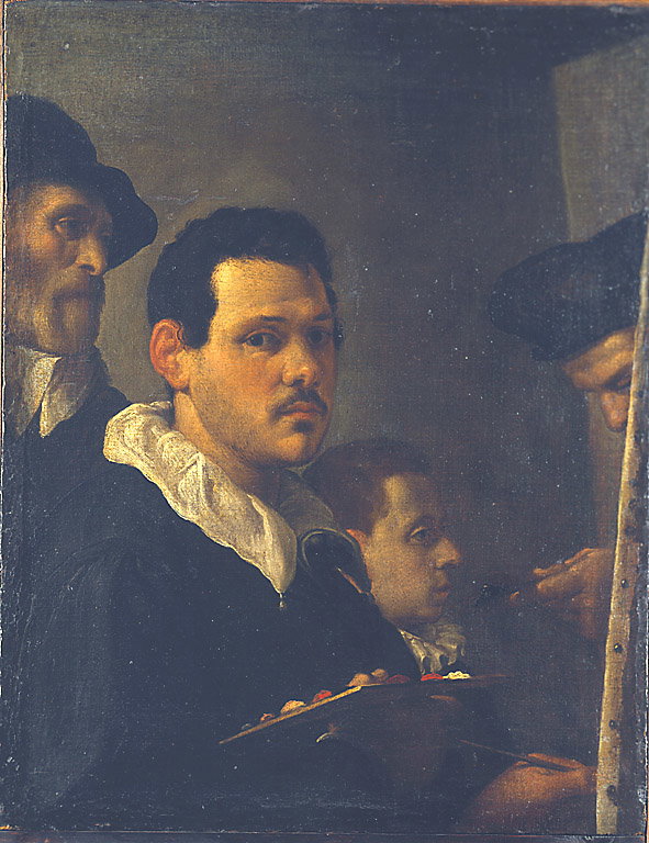Autoritratto con figure