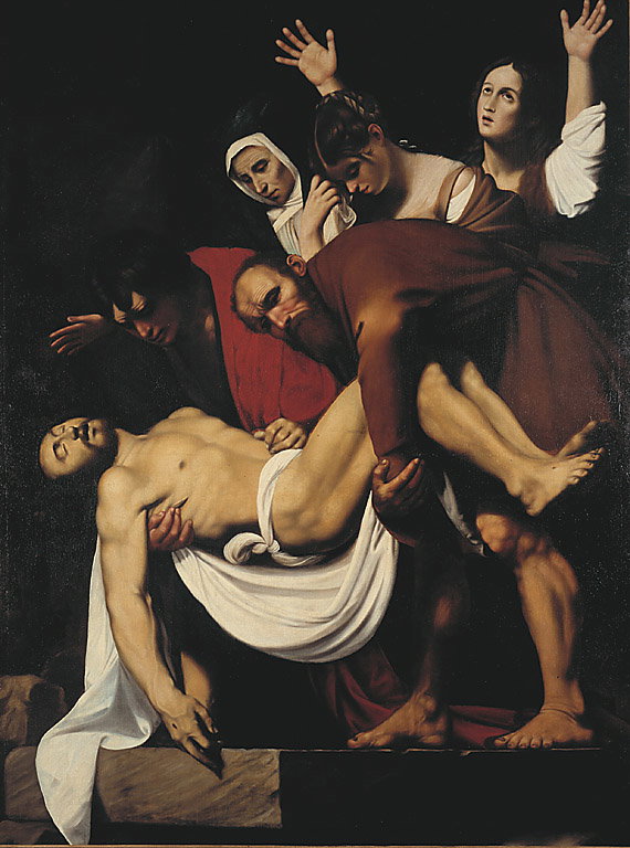 La deposizione di Cristo nel sepolcro