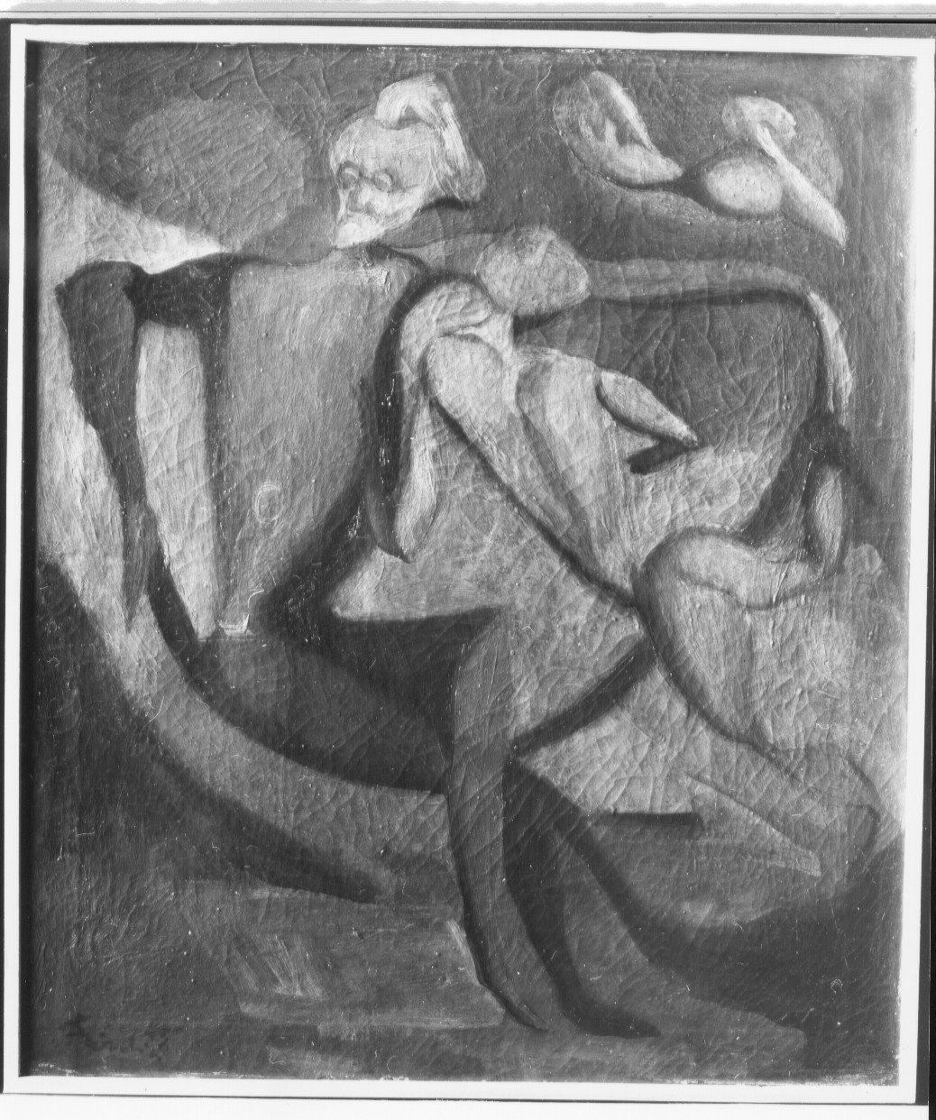 ritratto del pittore F. Carena