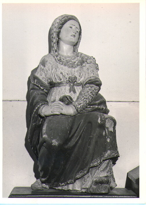 Madonna orante (statua) - bottega Italia meridionale (prima met&agrave; sec. XVI