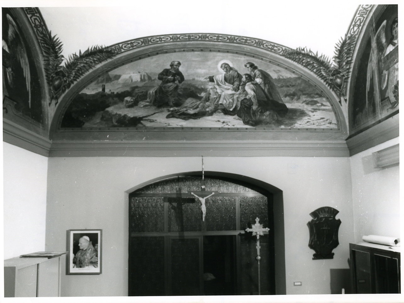 discorso della montagna (dipinto) - ambito campano (sec. XIX)