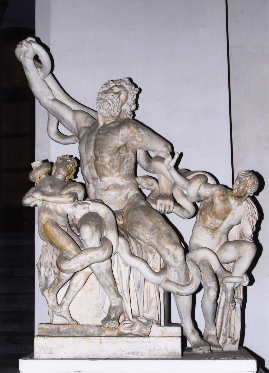 Laocoonte (gruppo scultoreo) - bottega romana (inizio sec. XIX)