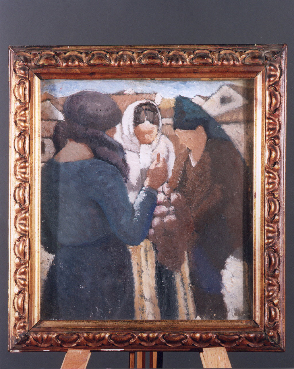 figure femminili (dipinto) by Barill&agrave; Pietro (secondo quarto sec. XX)