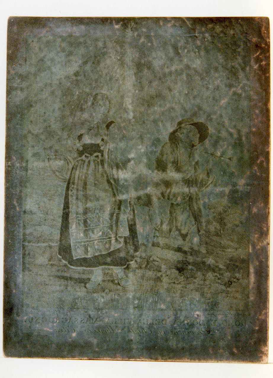 costume di uomo e di donna della Villa Massagrognia (matrice) di Aloja Raffaele 