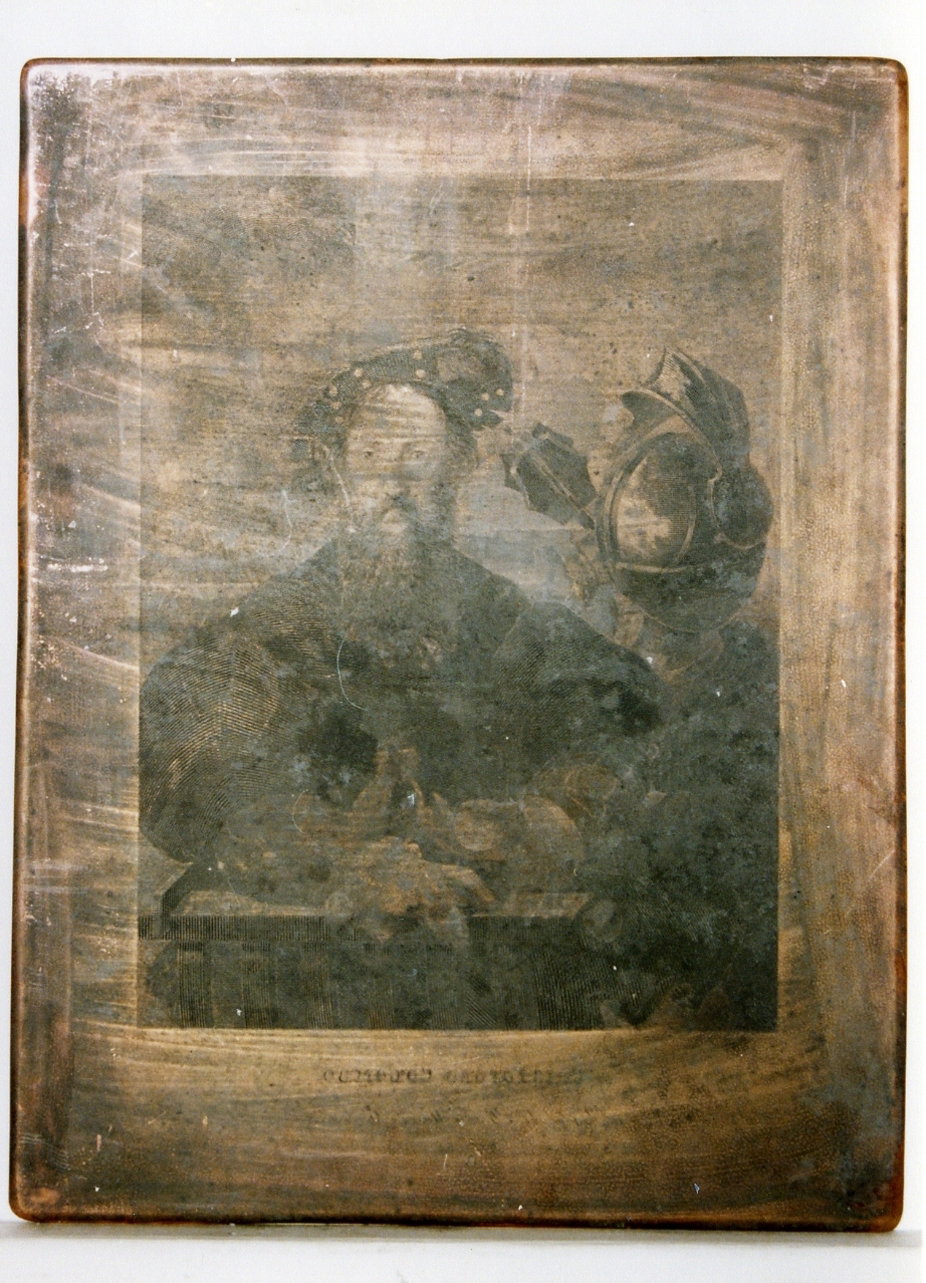ritratto di Galeazzo Sanvitale (matrice) di Pisante Francesco, Mazzola Francesco