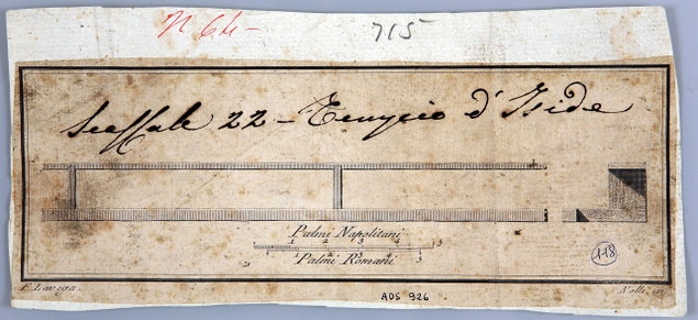 Rifinitura metallica (incisione) by La Vega Francesco, Nolli Carlo (seconda met& 