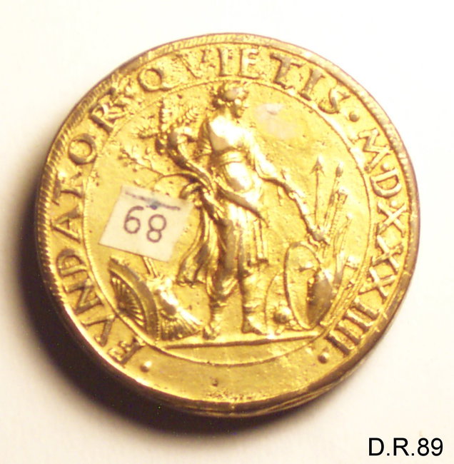 Medaglia di Domenico di Polo di Angelo de Vetri (sec. XVI) 