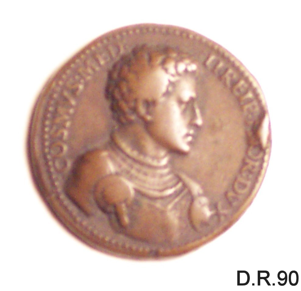 medaglia realizzata da Domenico di Polo di Angelo de Vetri (sec. XVI)