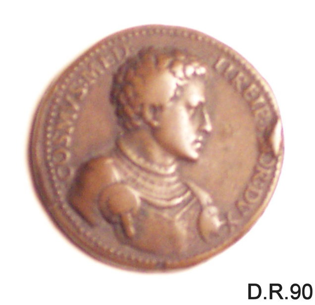 Medaglia realizzata da Domenico di Polo di Angelo de Vetri (sec. XVI) 