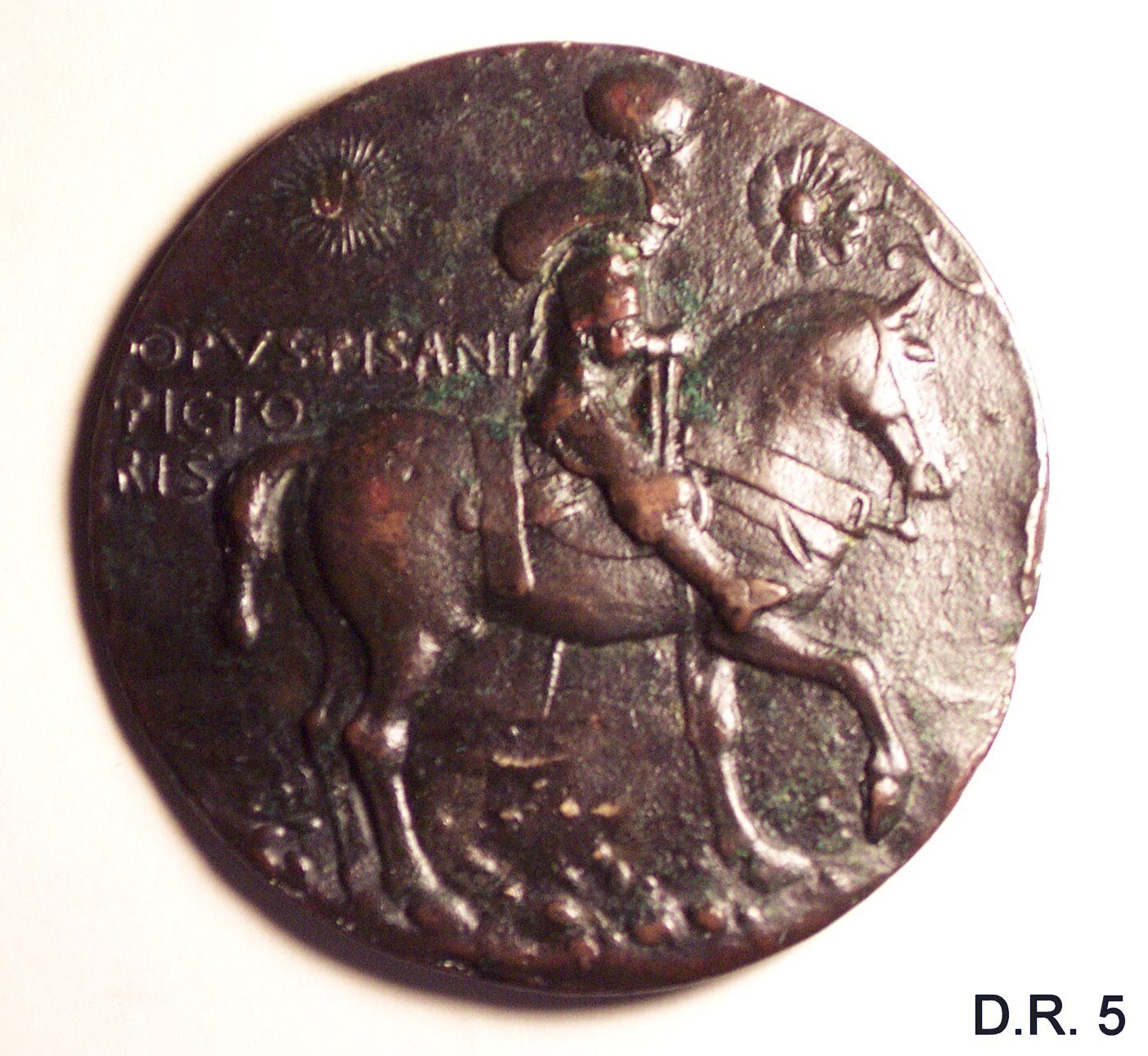 medaglia di Antonio di Puccio Pisano detto Pisanello (sec. XV)