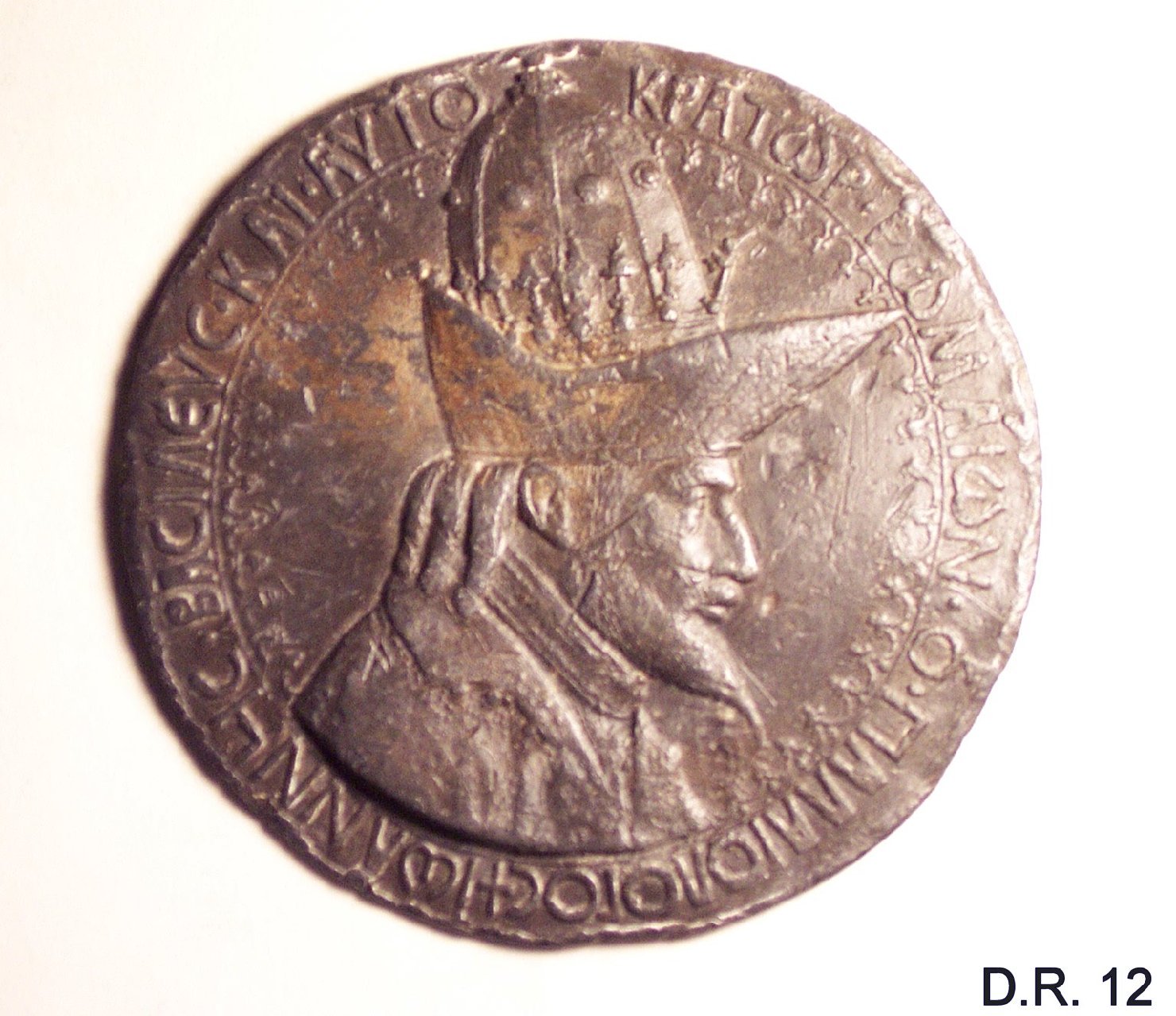 medaglia di ambito pisanelesco di Antonio di Puccio Pisano (sec. XV)