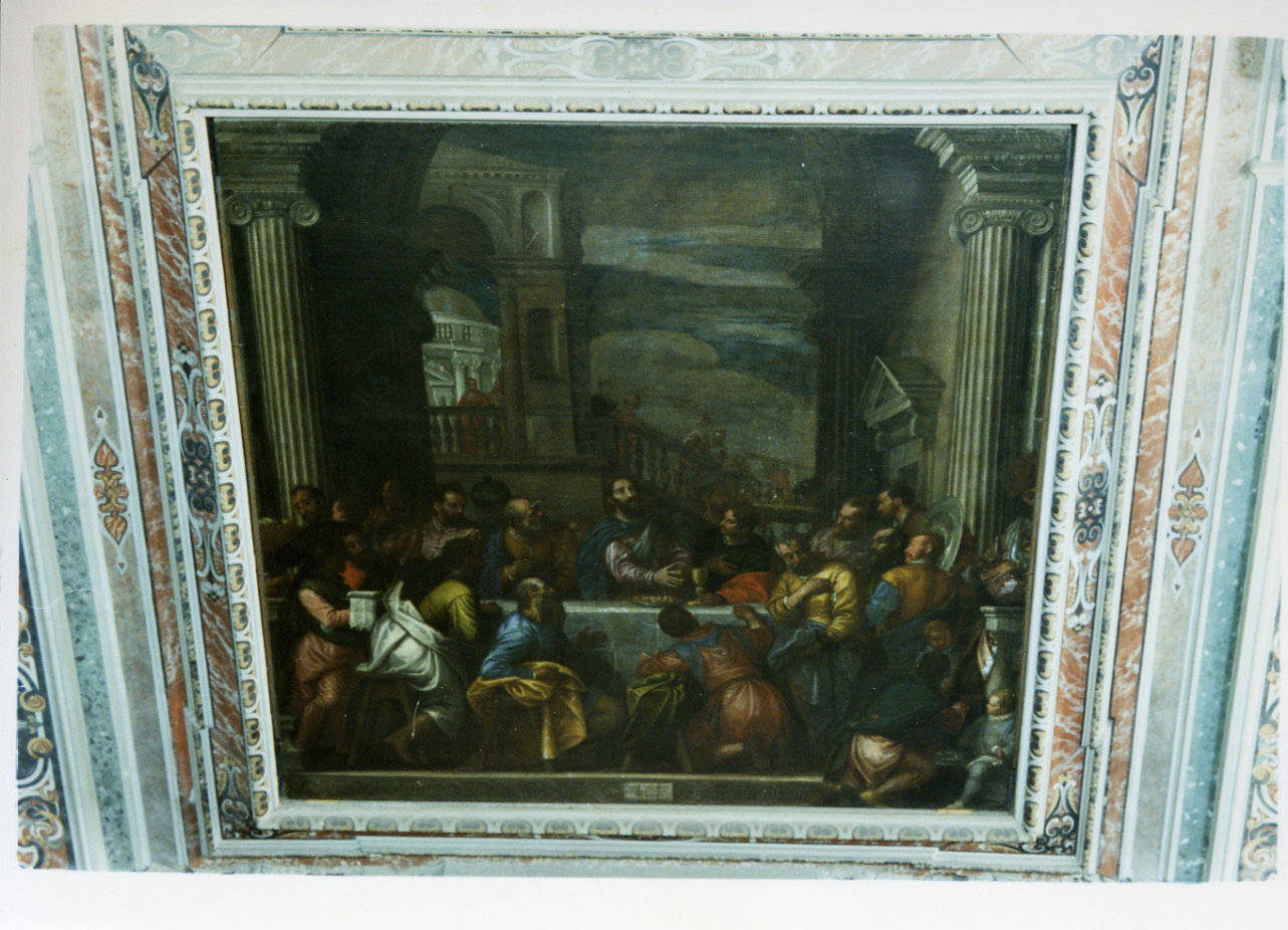 ultima cena (dipinto) by Caliari Paolo detto Paolo Veronese (secc. XVI/ XVII)