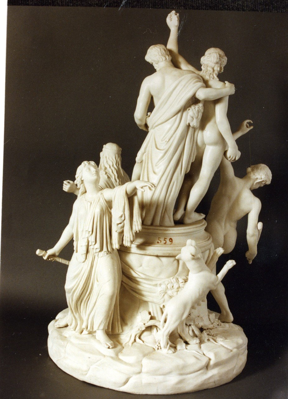 trionfo di Bacco e Arianna (gruppo scultoreo) - bottega napoletana (sec. XIX)