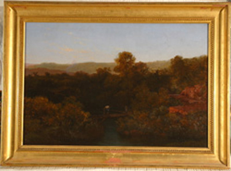 paesaggio (dipinto) by Vertunni Achille (sec. XIX)