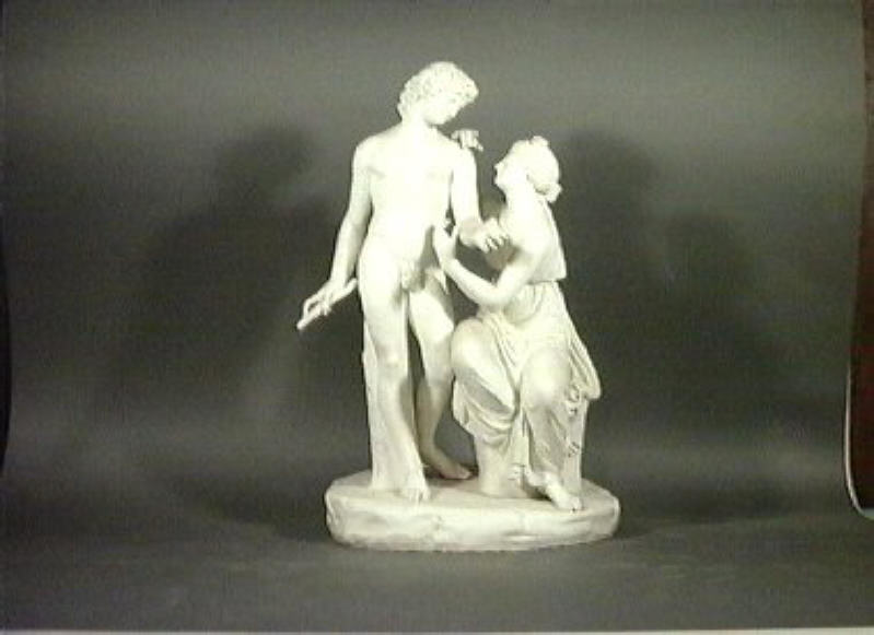 Venere e Adone (gruppo scultoreo) di Tagliolini Filippo (cerchia) (secc. XVIII/ 