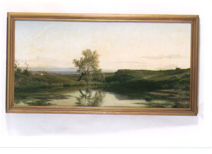 paesaggio (dipinto) by Vertunni Achille (sec. XIX)