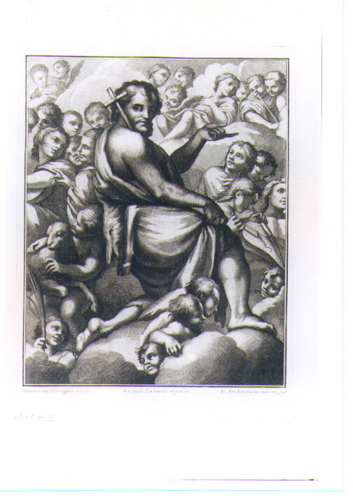 ASSUNZIONE DI SAN GIOVANNI BATTISTA (stampa) by Petrucci Francesco, Allegri Anto 
