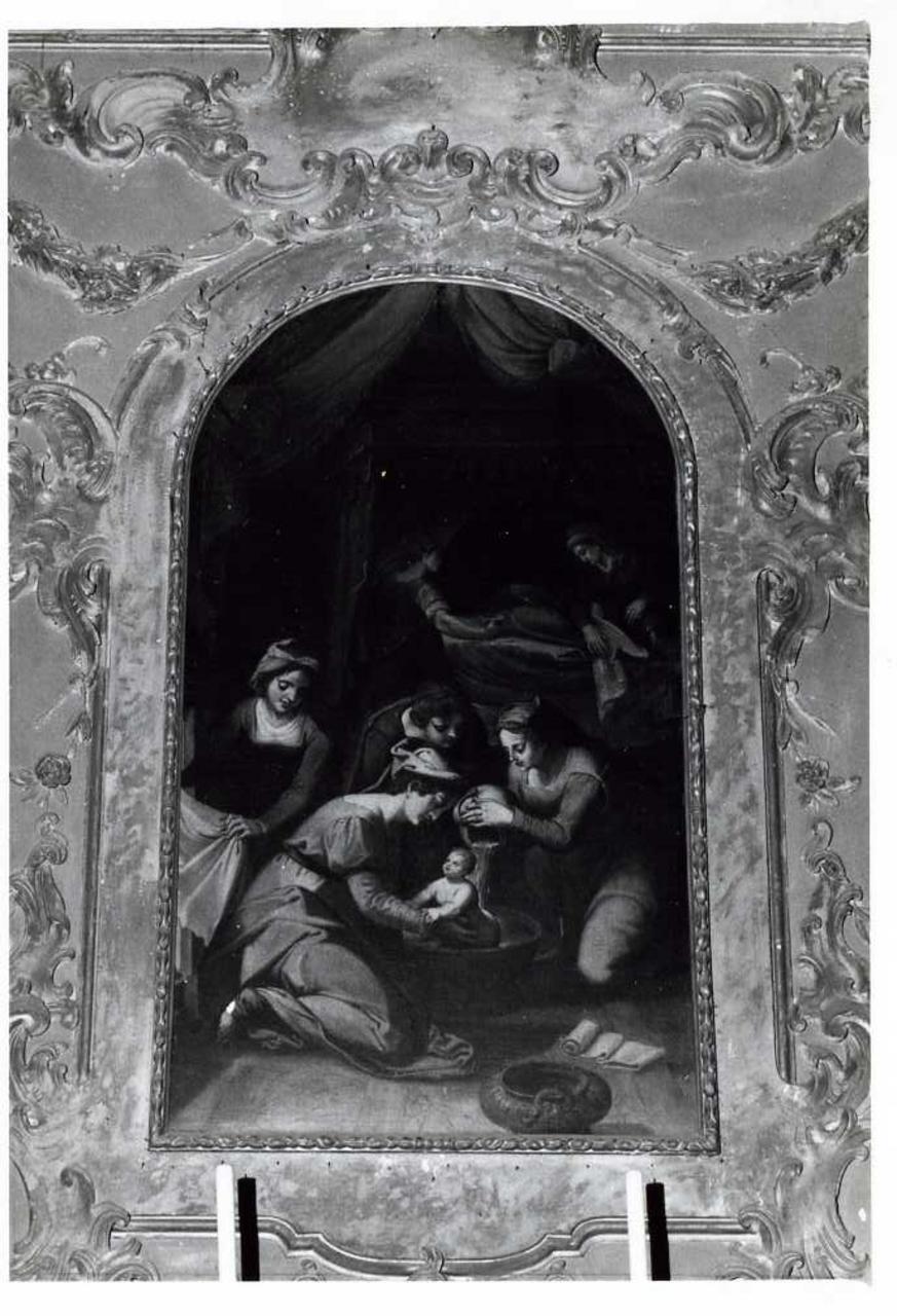 nascita di Maria Vergine (dipinto) by Setti Ercole (fine sec. XVI)