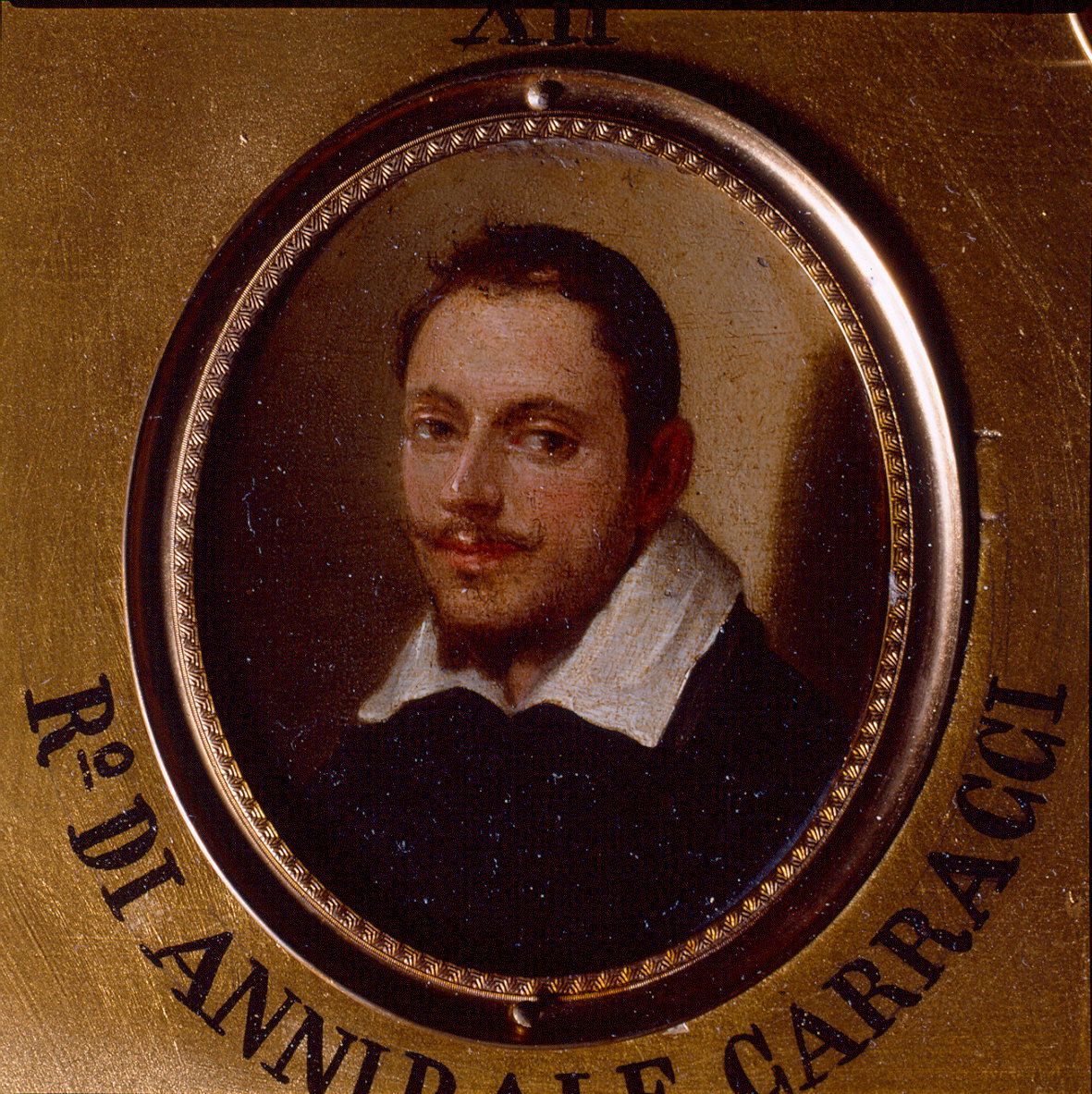 autoritratto (dipinto, elemento d'insieme) di Carracci Annibale (attribuito