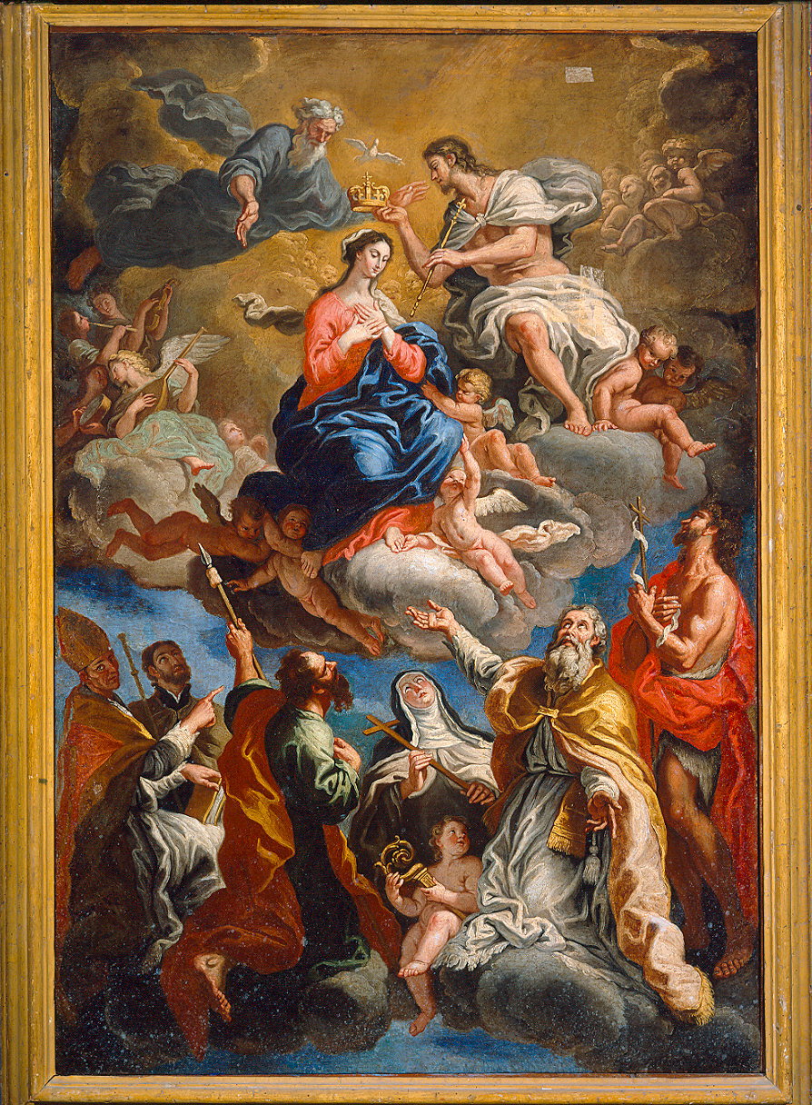 Madonna incoronata coi Santi Bernardo, Francesco Saverio, Tommaso, Maria Maddale